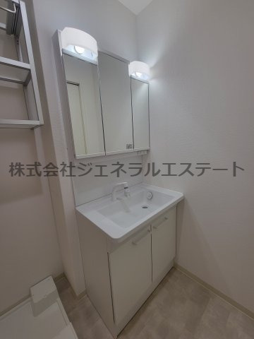 【洗面所】 | クリエオーレ明和 | 広い洗面スペース