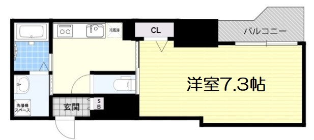 【間取り】 | レジデンス心斎橋