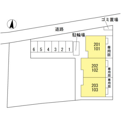 【区画図】 | ラフィーネ