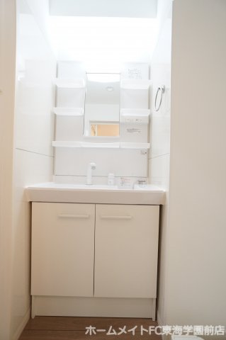 熊本市東区保田窪３丁目の賃貸マンションの独立洗面台