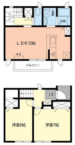 プランドールBの間取り