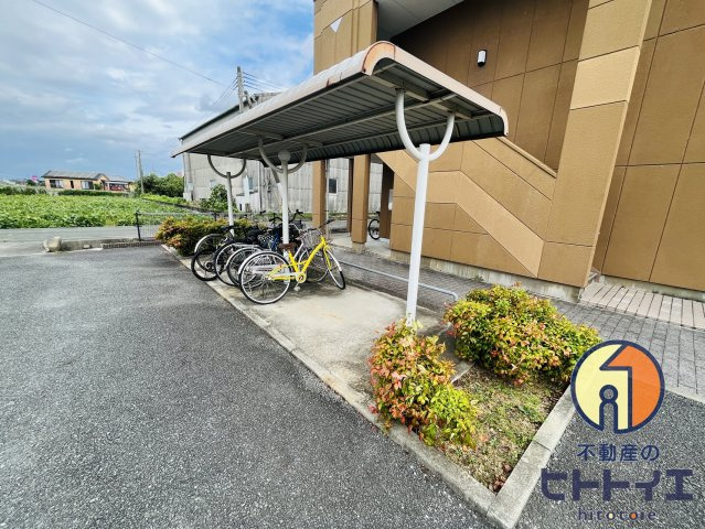 エバーグリーン国武のその他共用部分|駐輪スペースです♪