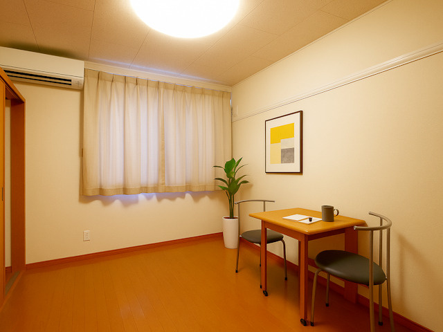 ロイヤルSK指柳の居間・リビング|CGで家具等を配置したもので家具等は含まれません。