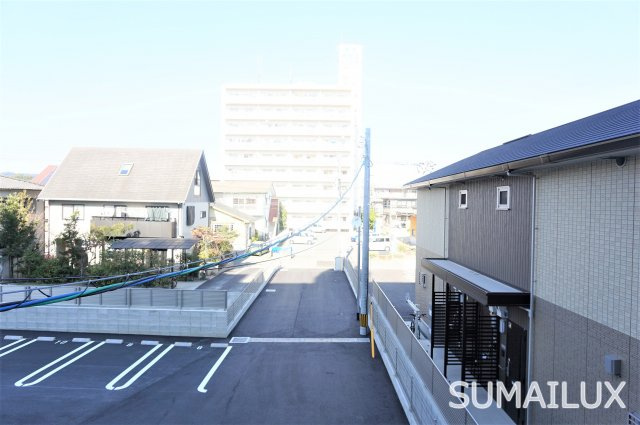 熊本市西区島崎２丁目のアパートの展望