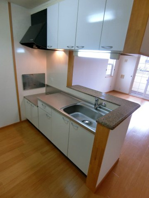 【キッチン】 | アンジュ・ドゥ・ボヌールＢ