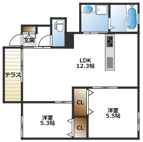 【間取り】 | カーサモーラ