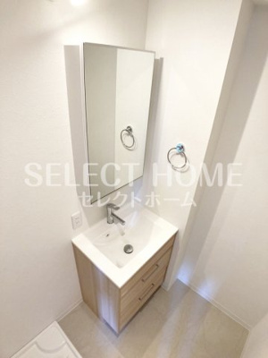 【独立洗面台】 | ＨＭＴ東岡崎 | 独立洗面台、小物を置くことができて便利です同型タイプ