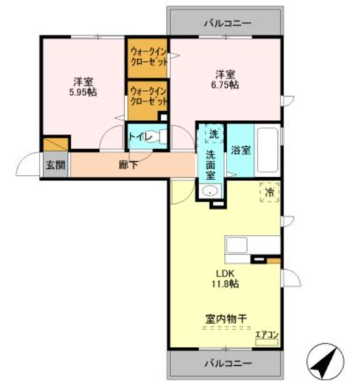 【間取り】 | エスペランサA