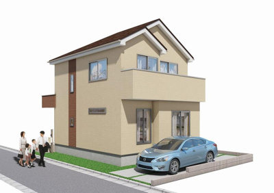 【外観パース】 | 草加市清門