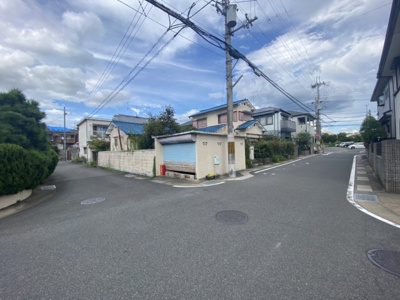 【前面道路含む現地写真】 | 城陽市平川野原A号地　売土地