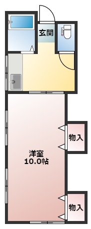 【間取り】 | カトレア荘