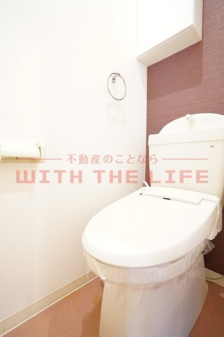 レイナス花絣【キャッシュバック対象物件】のトイレ|落ち着いたトイレです