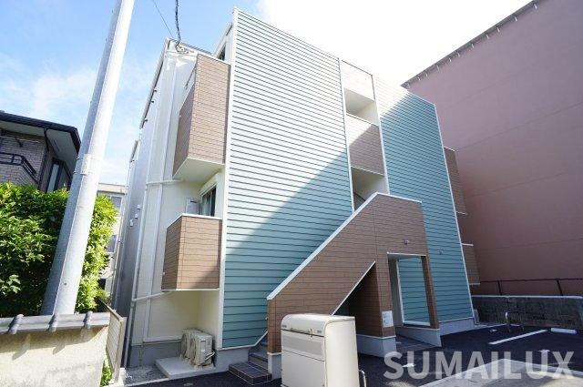 熊本市中央区本荘町のアパートの外観