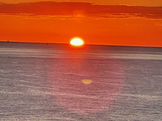 【展望】 | 日の出の眺望です。