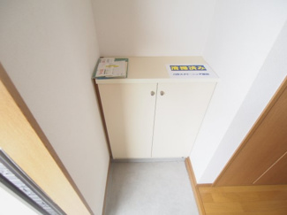 【玄関】 | コーポゆめの木B | ゆったりとした玄関です