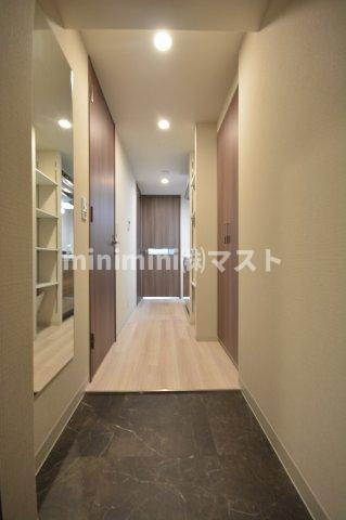 ミラージュパレス難波幸町の玄関