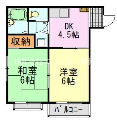 【間取り】 | デュアル2番館