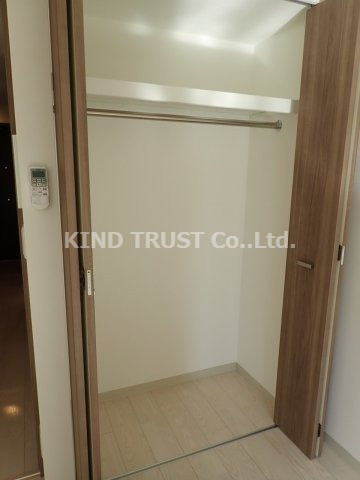 レジデンス南森町の収納|たっぷりとした収納スペースです