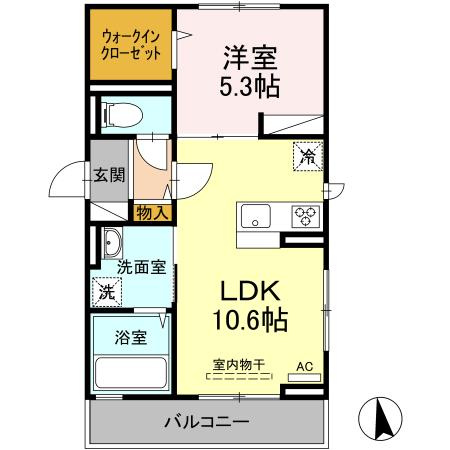 【間取り】 | カトレアⅤ
