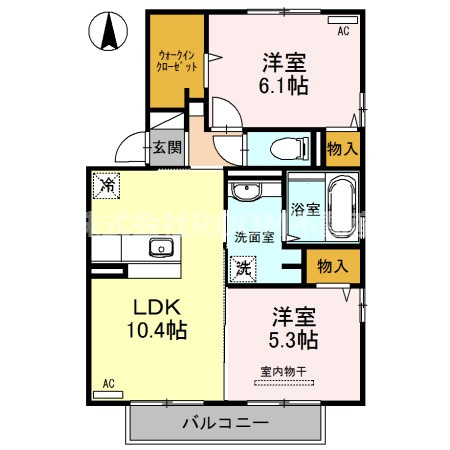 マール・ビビの間取り
