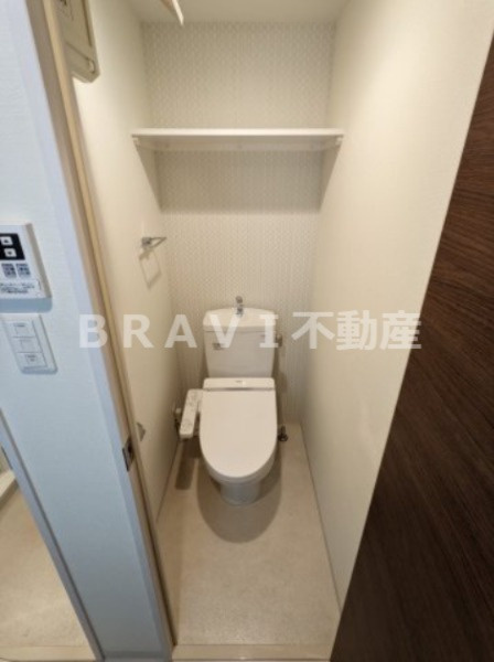 エスリード谷町四丁目 BRAVI不動産のトイレ