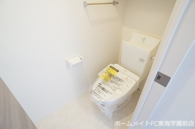 熊本市中央区渡鹿４丁目のアパートのトイレ