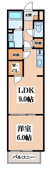 【間取り】 | フォレストメゾンエンⅡ