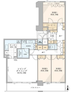 【間取り】 | ライオンズマンション大阪スカイタワー