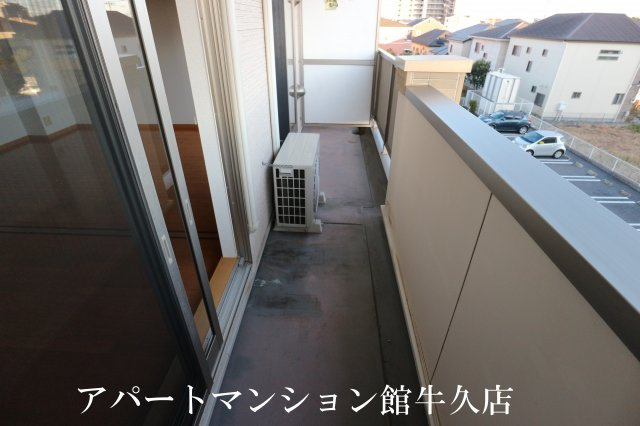 プルミエールクラスⅢAのバルコニー