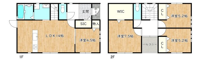 【間取り】 | 姫路市八代宮前町／中古戸建