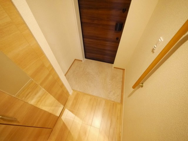 シャーメゾン北市の玄関|ゆったりとした玄関です