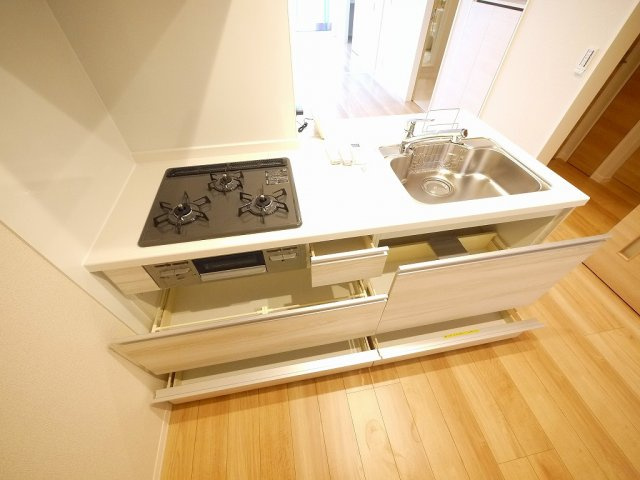 シャーメゾン北市のキッチン|お料理しやすいキッチンです