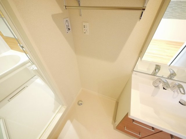 シャーメゾン北市の設備|室内洗濯機置き場です