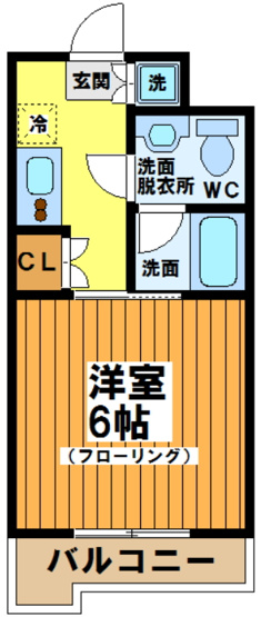【間取り】 | ルーブル笹塚弐番館
