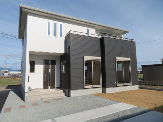 玉村町5期（全4棟）2号棟の外観|建物外観を気になさる方へ、見た目の良い物件です