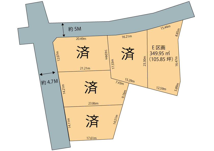 高崎市菊地町売地 E区画