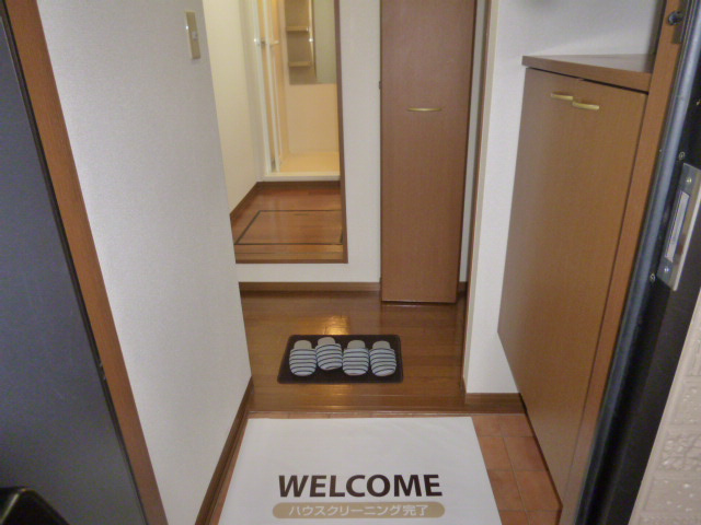 サンセール連島Ｂの玄関