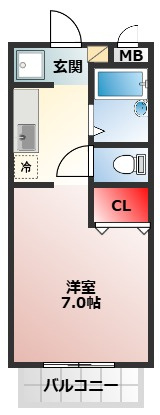 【間取り】 | エレガンタナカⅡ