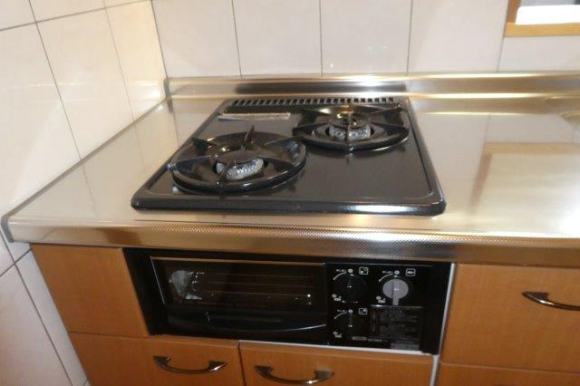 ミサオエンジェルのキッチン|2口ガスコンロ