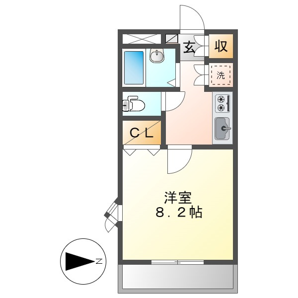 アプローズの間取り