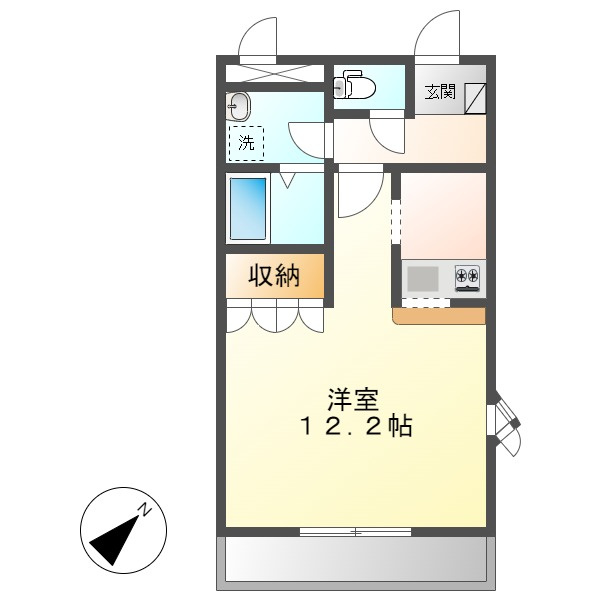ベイリーフの間取り