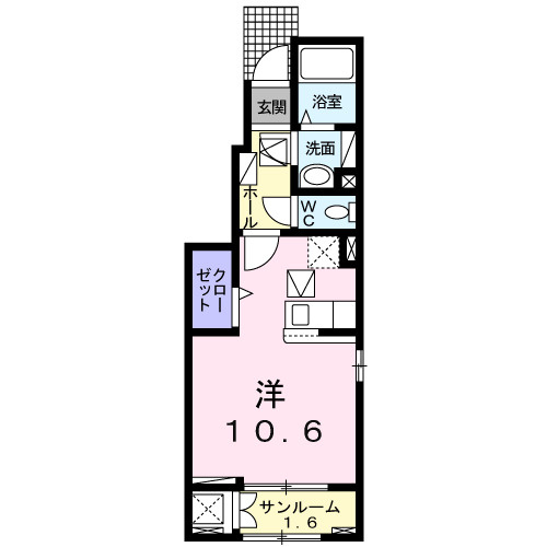 グランディールの間取り