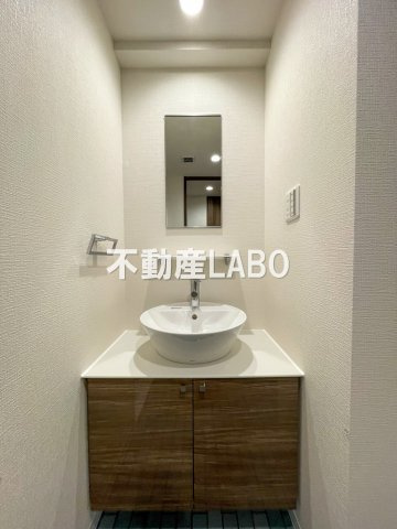 メルディア大正D.C.の洗面所