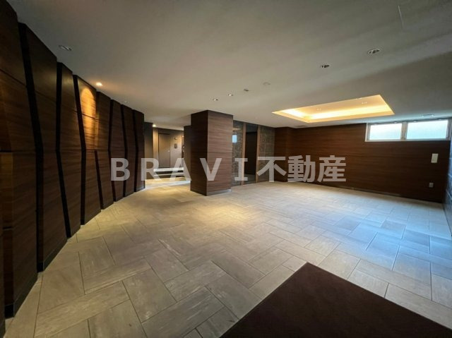 パークフラッツ安堂寺町　BRAVI不動産のロビー|【パークフラッツ安堂寺町】清潔なロビーです