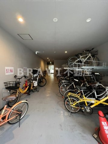 パークフラッツ安堂寺町　BRAVI不動産のその他共用部分|【パークフラッツ安堂寺町】駐輪場