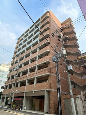 【外観】 | フローライト南森町 | 重厚感のある外観のマンションです★