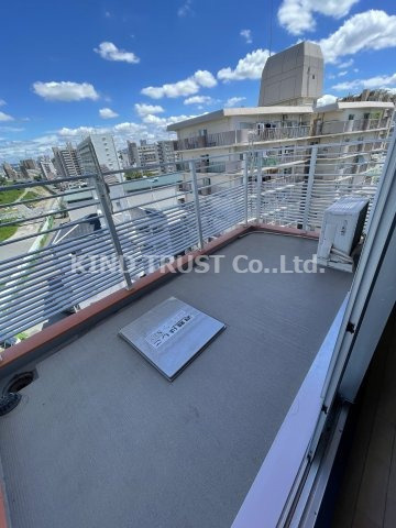 リバープレイス梅田北のバルコニー|バルコニーがあります