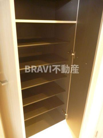 セイワパレス玉造駅前　BRAVI不動産の収納|【セイワパレス玉造駅前】ちょっとした収納スペースも充実しています
