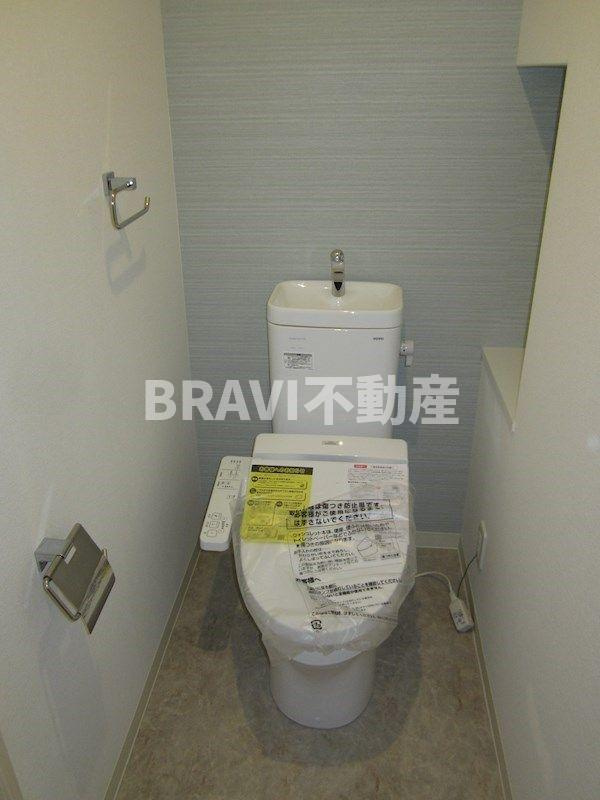セイワパレス玉造駅前　BRAVI不動産のトイレ|【セイワパレス玉造駅前】シンプルで使いやすいトイレです
