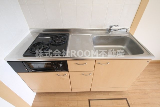 サンハイツ・祝吉のキッチン|使いやすいキッチンです